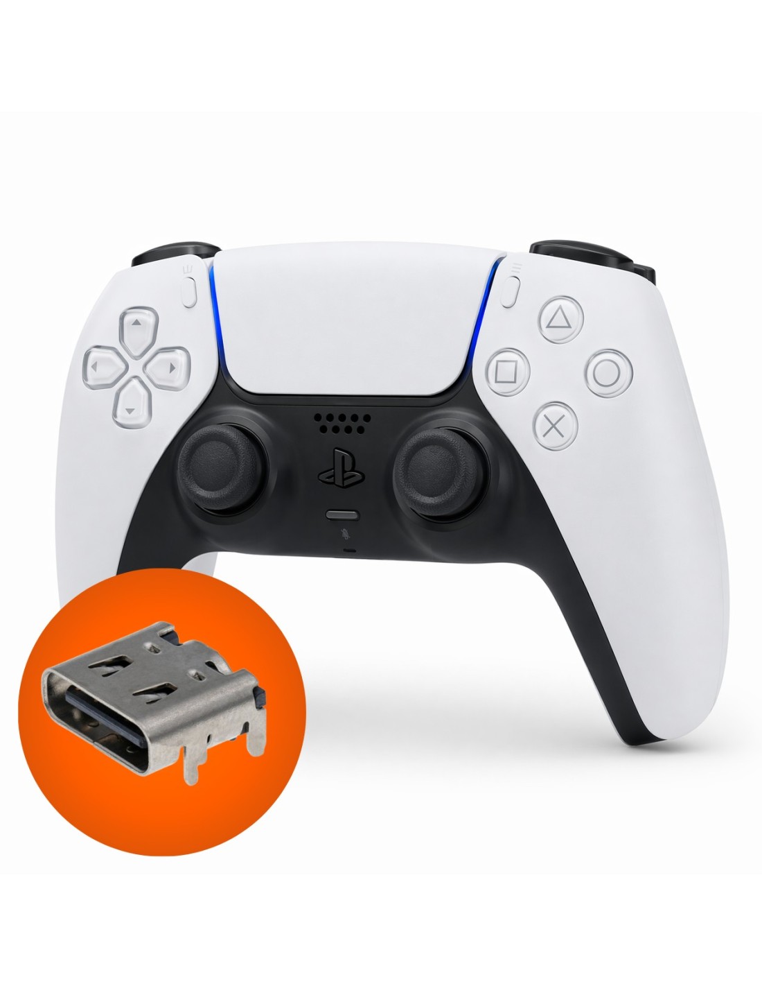 Cambio Conector Carga USB-C Mando PS5 | El Ocio Virtual