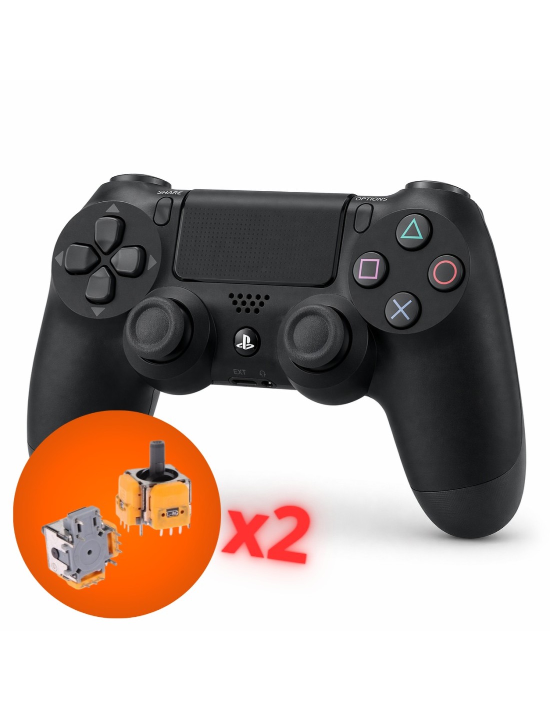 Reparacion Ambos Joysticks Mando PS4 DualShock 4 | El Ocio Virtual