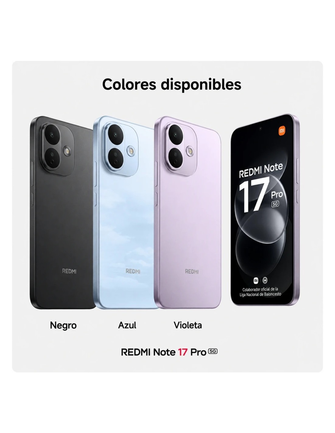 Xiaomi Redmi Note 17 Pro | Móvil 5G en Logroño