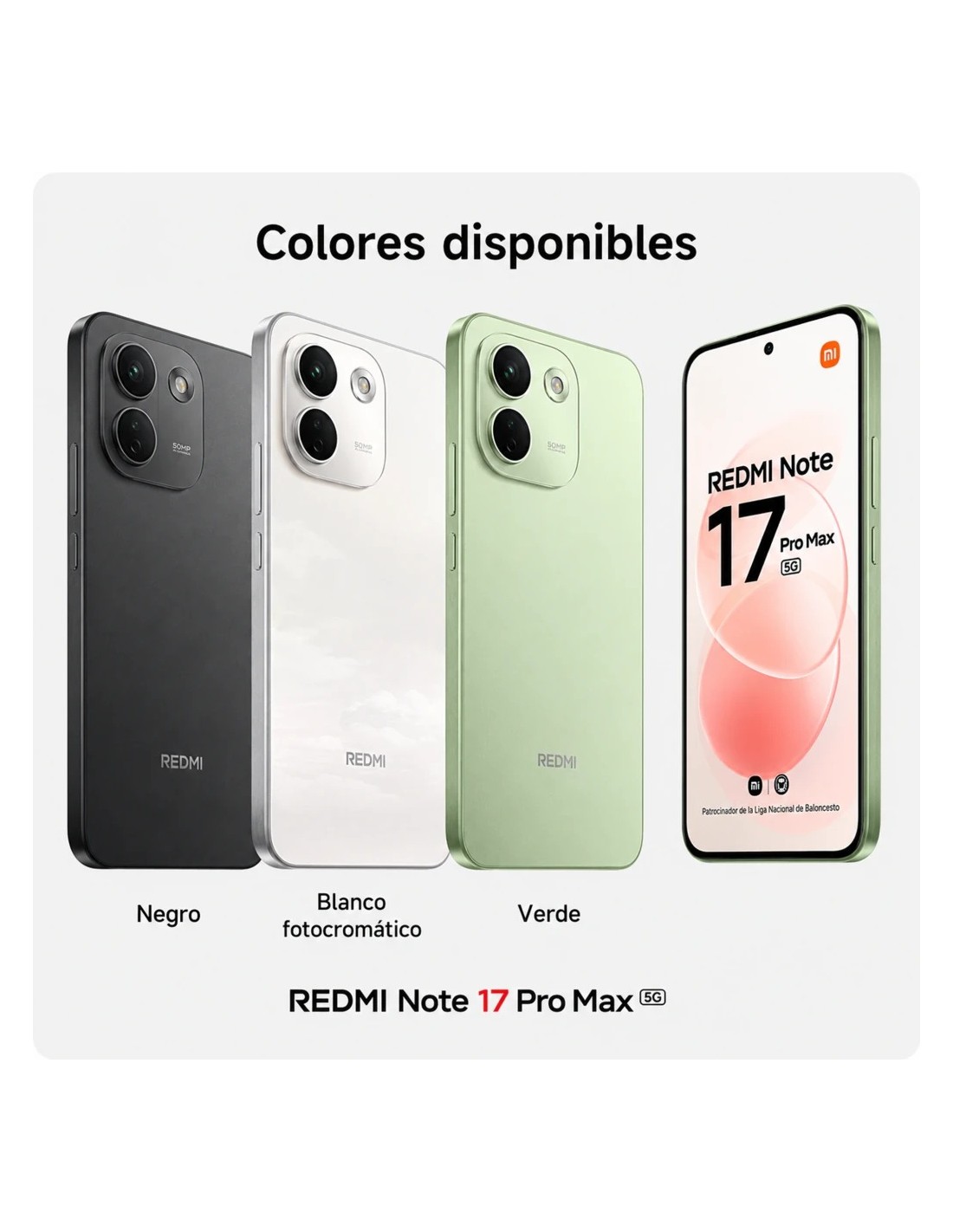 Xiaomi Redmi Note 17 Pro Max | Móvil 5G en Logroño