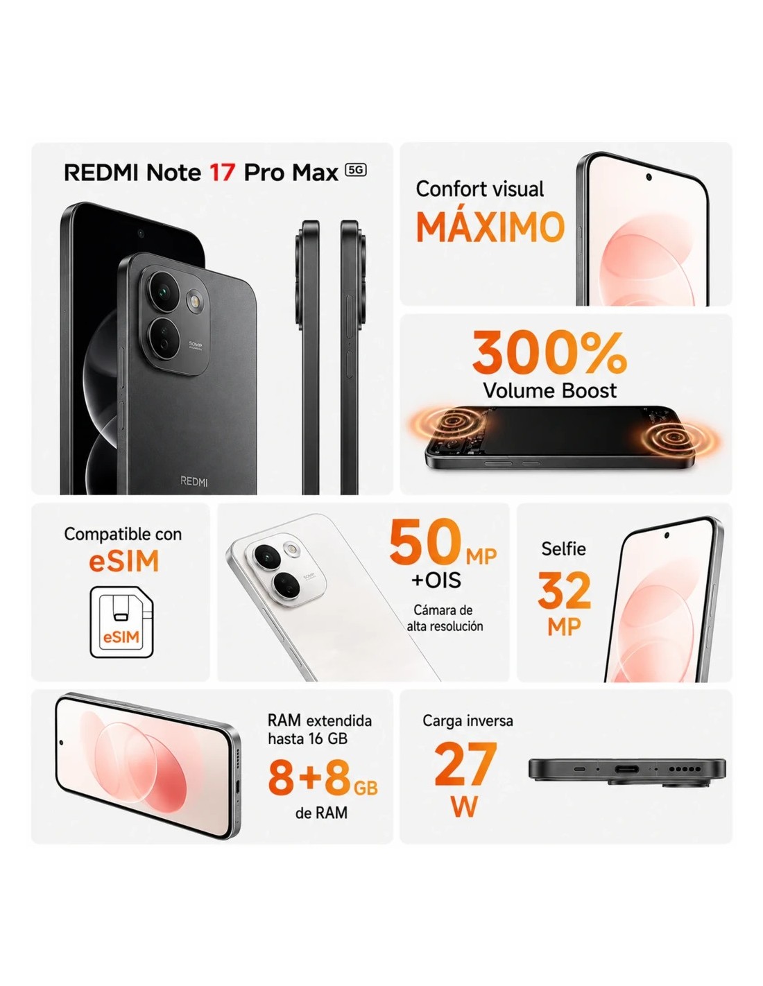 Xiaomi Redmi Note 17 Pro Max | Móvil 5G en Logroño
