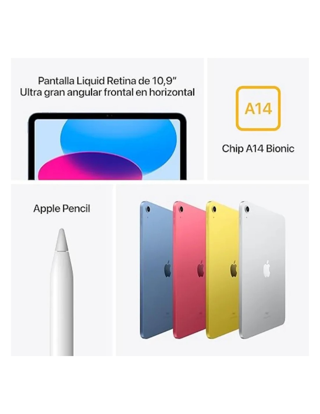 Apple iPad 2022 | Tablet 5G en Logroño