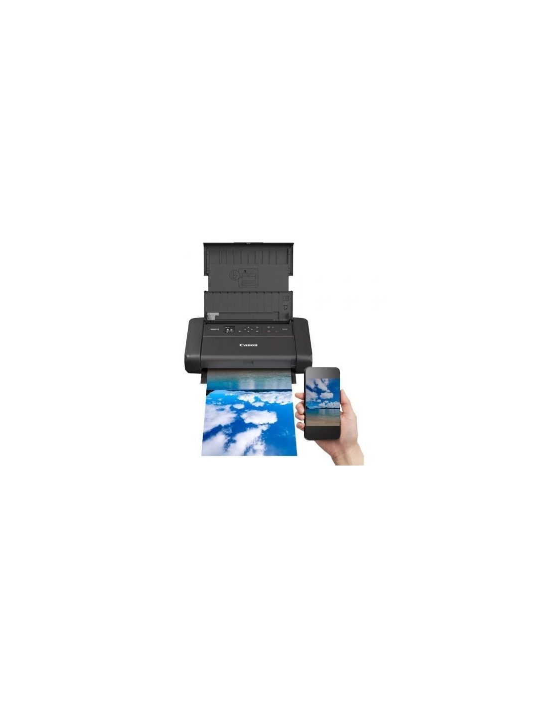 Impresora Portátil Canon MAXIFY BX110 WiFi Negra | El Ocio Virtual