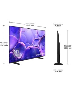 Televisor Samsung LED Crystal UHD TU43U8005FU 43 pulgadas Ultra HD 4K 2