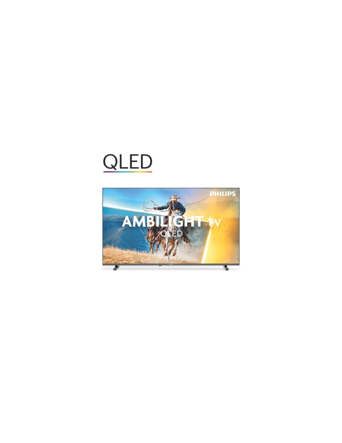 Televisor Philips QLED 40PQS6901 40 pulgadas Full HD Ambilight Smart