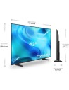 Televisor Samsung Crystal 4K AI U8075H 43 pulgadas Ultra HD 4K Smart