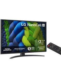 Televisor LG NanoCell AI NANO82 43NANO82A6B 43 pulgadas Ultra HD 4K 2