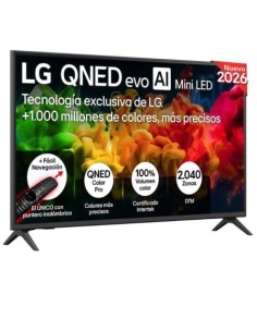 Televisor LG QNED evo AI QNED8EB Mini LED 43QNED8EB3F 43 pulgadas 2