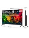 Televisor LG QNED evo AI QNED8EB Mini LED 43QNED8EB3F 43 pulgadas
