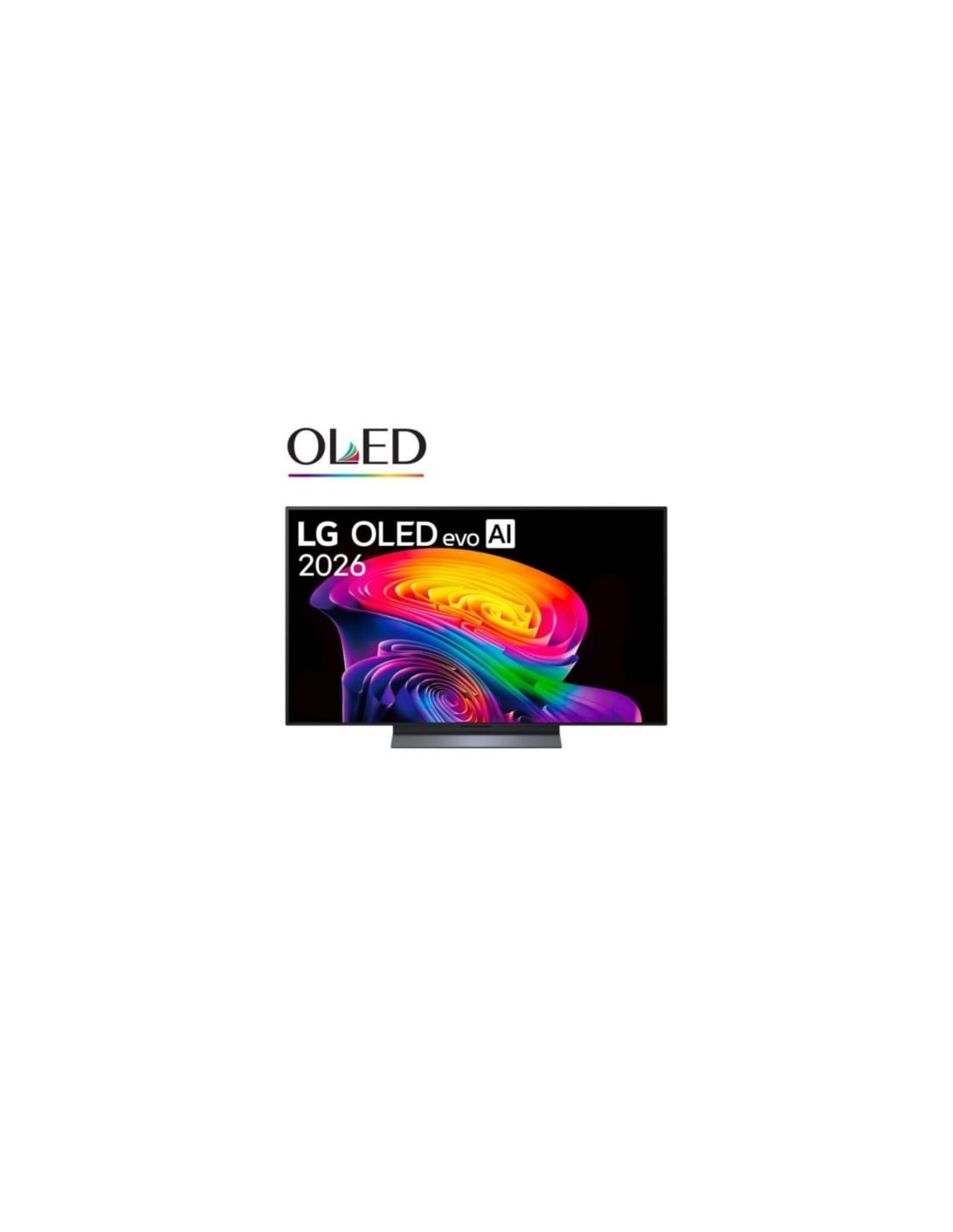 Televisor LG OLED evo AI C6 OLED42C64LA 42 pulgadas Ultra HD 4K Smart