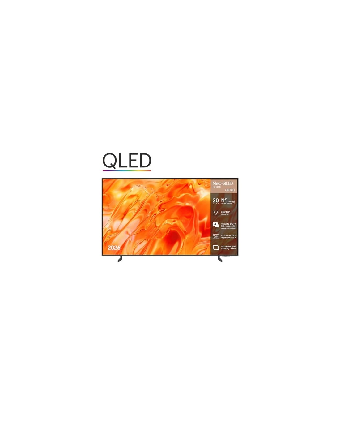 Televisor Samsung Neo QLED QN70H TQ55QN70HAU 55 pulgadas Ultra HD 4K
