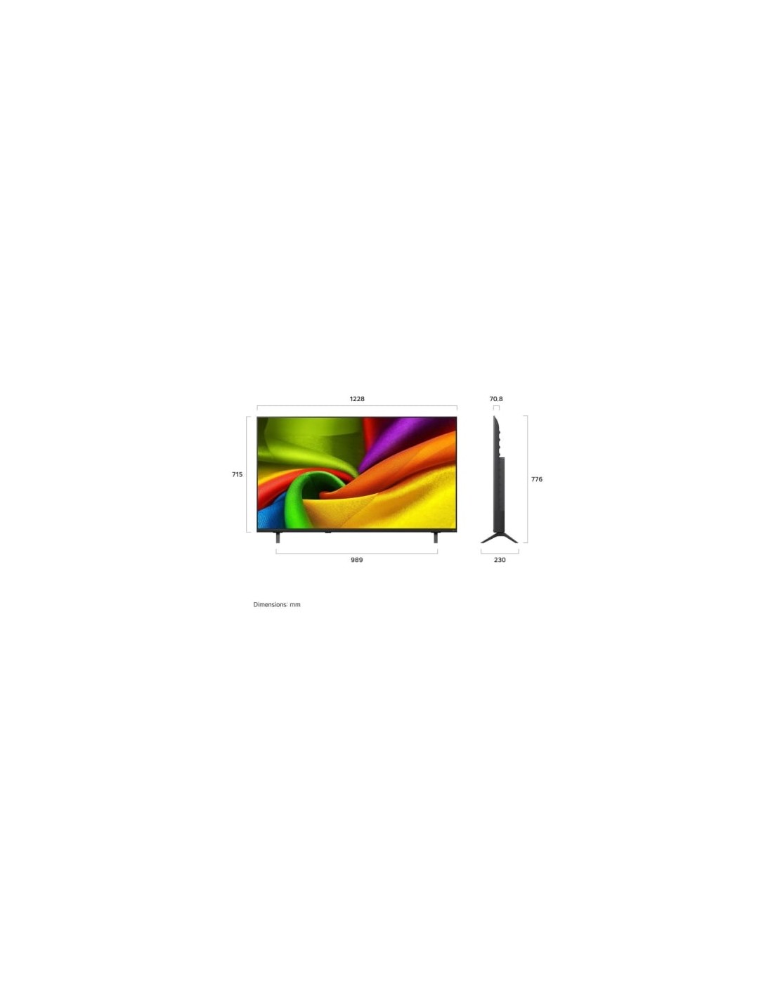 Televisor LG NanoCell 55NU850B6LA 55 pulgadas Ultra HD 4K Smart TV