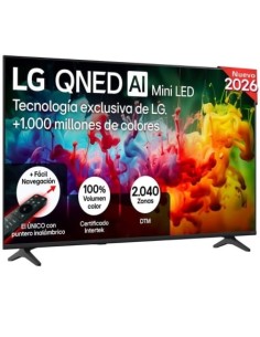 Televisor LG QNED evo AI QNED72 Mini LED 55QNED72B6B 55 pulgadas 2