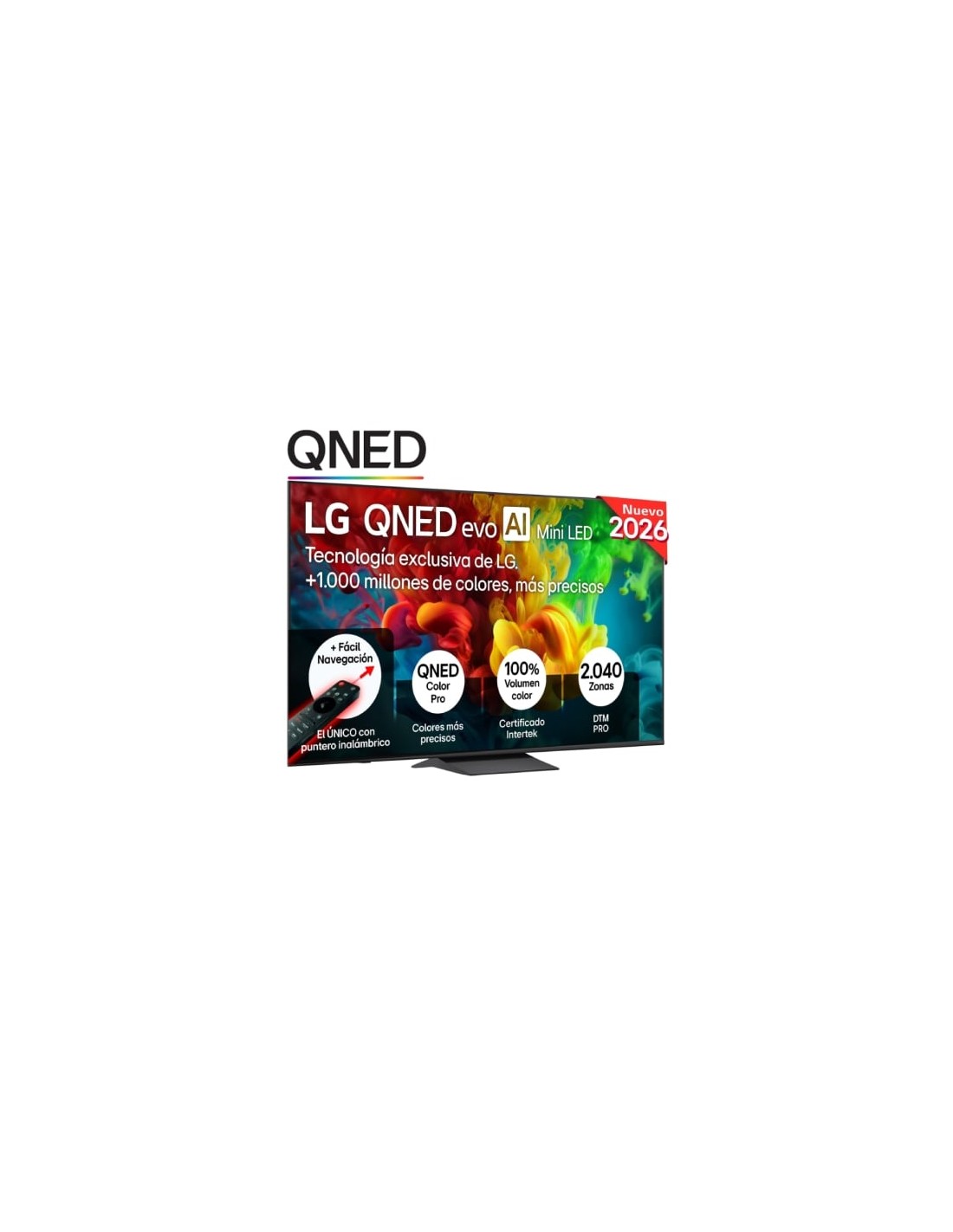 Televisor LG QNED 55QNED83B6A 55 pulgadas Ultra HD 4K Smart TV WiFi