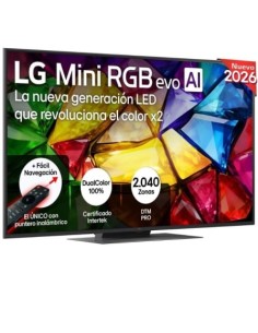 Televisor LG Micro RGB evo AI MRGB86 55MRGB86B6A 55 pulgadas Ultra HD 2