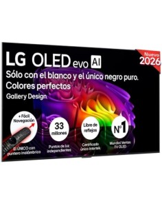 Televisor LG OLED Evo AI G6 OLED55G68LW 55 pulgadas Ultra HD 4K Smart 2