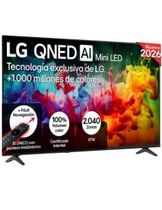 Televisor LG QNED evo AI QNED72 Mini LED 65QNED72B6B 65 pulgadas 2