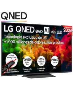 Televisor LG QNED evo AI QNED8EB Mini LED 65QNED8EB3B 65 pulgadas