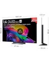 Televisor LG OLED evo AI C6 OLED65C66LB 65 pulgadas Ultra HD 4K Smart