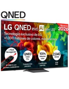 Televisor LG QNED evo AI QNED8EB Mini LED 65QNED83B6A 65 pulgadas