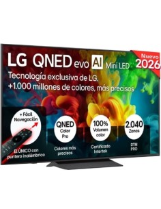 Televisor LG QNED evo AI QNED8EB Mini LED 65QNED83B6A 65 pulgadas 2