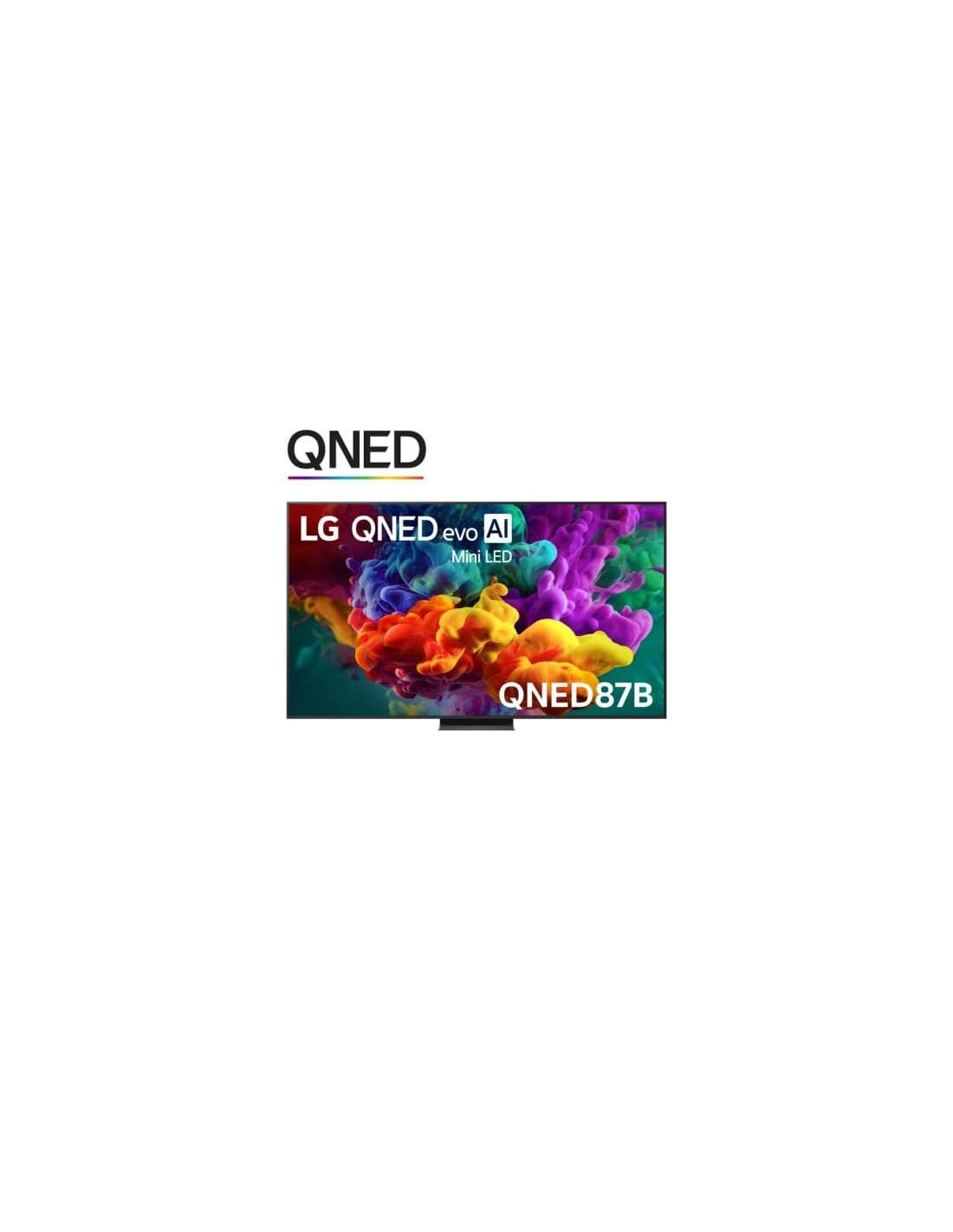 Televisor LG QNED evo AI QNED87 Mini LED 65QNED87B6A 65 pulgadas