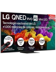 Televisor LG QNED evo AI QNED87 Mini LED 65QNED87B6A 65 pulgadas 2
