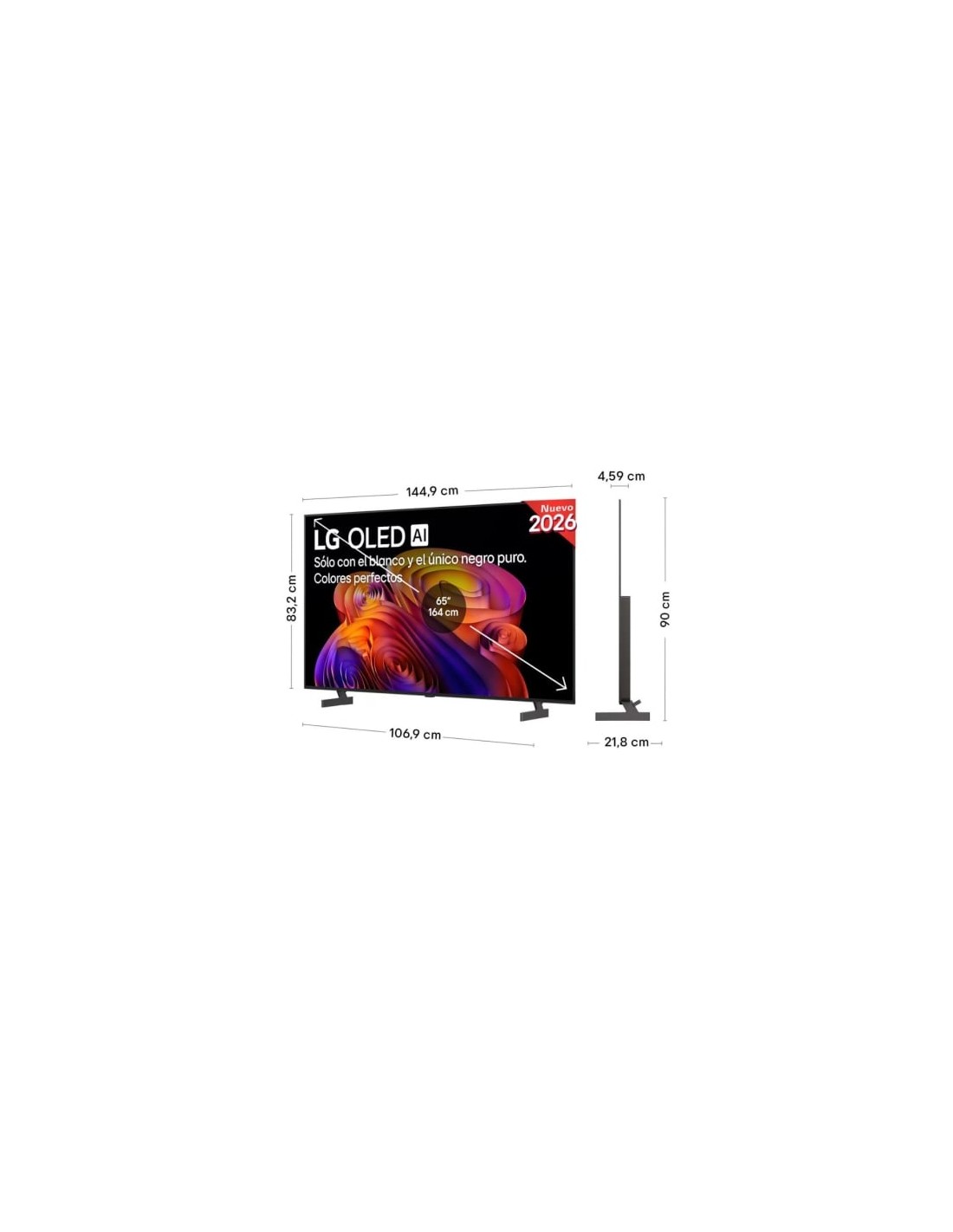 Televisor LG OLED AI B6 OLED65B6ELC 65 pulgadas Ultra HD 4K Smart TV
