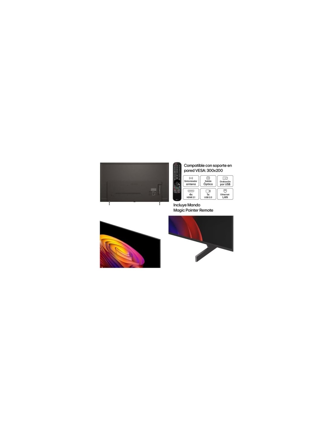 Televisor LG OLED AI B6 OLED65B6ELC 65 pulgadas Ultra HD 4K Smart TV