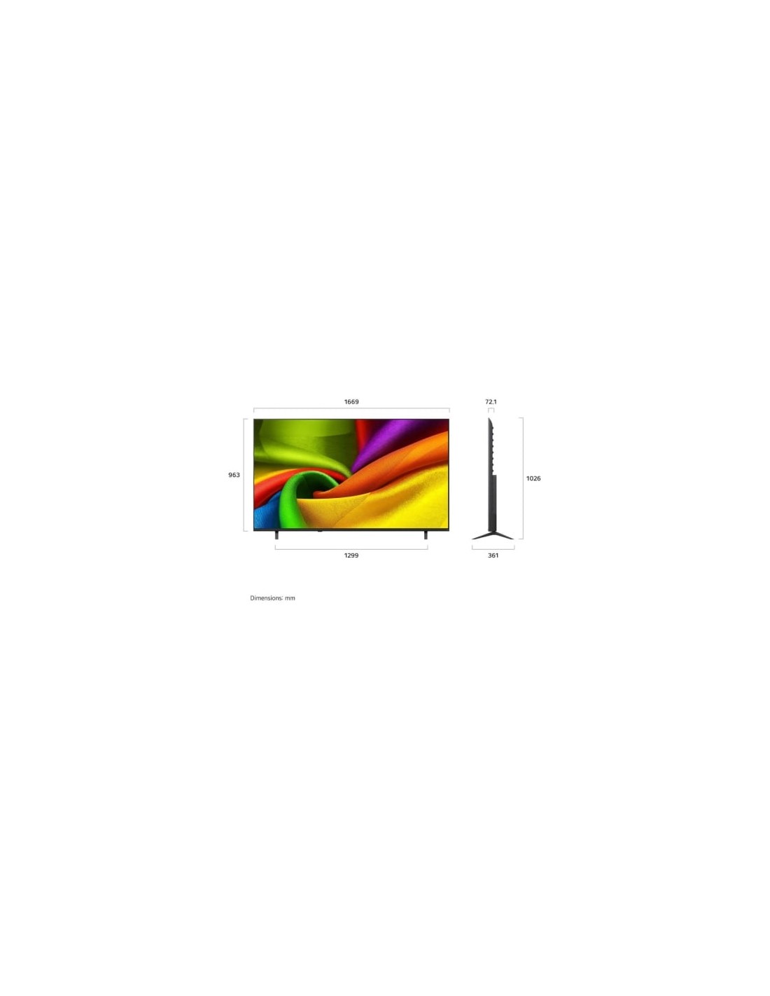 Televisor LG NanoCell 75NU850B6LA 75 pulgadas Ultra HD 4K Smart TV