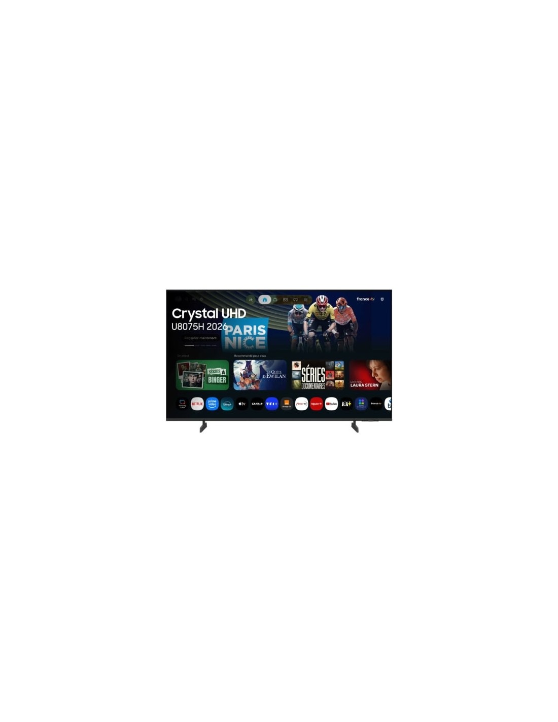 Televisor Samsung Crystal 4K AI U8075H 75 pulgadas Ultra HD 4K Smart