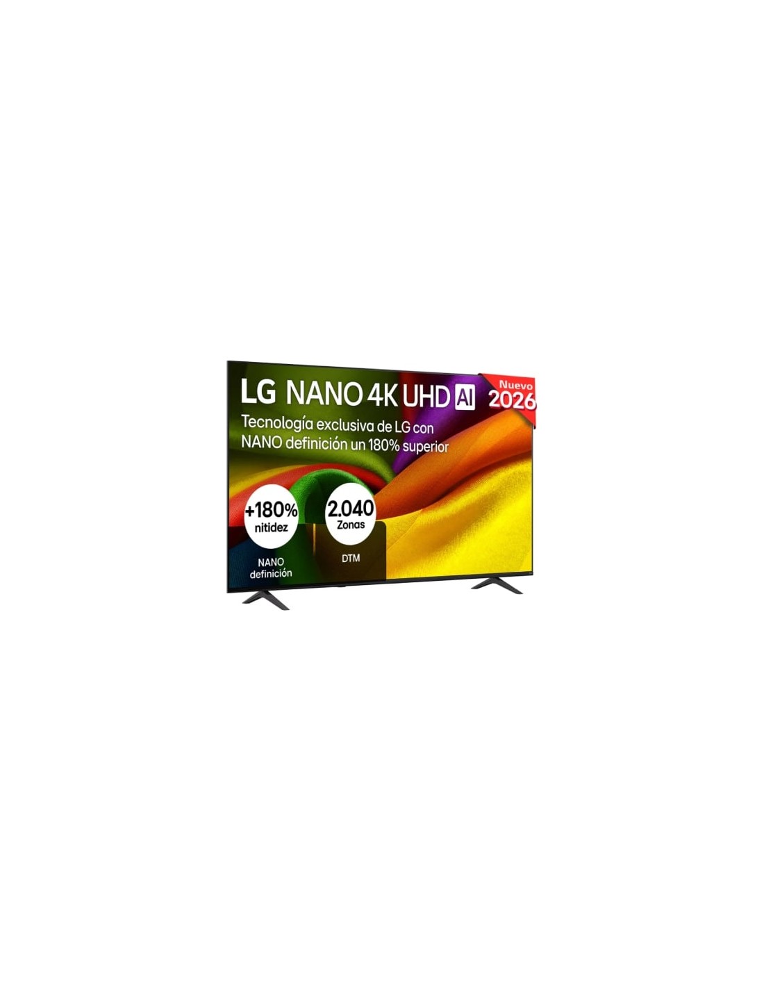 Televisor LG NanoCell 75NU8E0B3LA 75 pulgadas Ultra HD 4K Smart TV