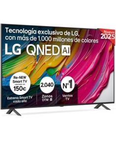 Televisor LG QNED AI QNED80 75QNED80A6A 75 pulgadas Ultra HD 4K Smart 2