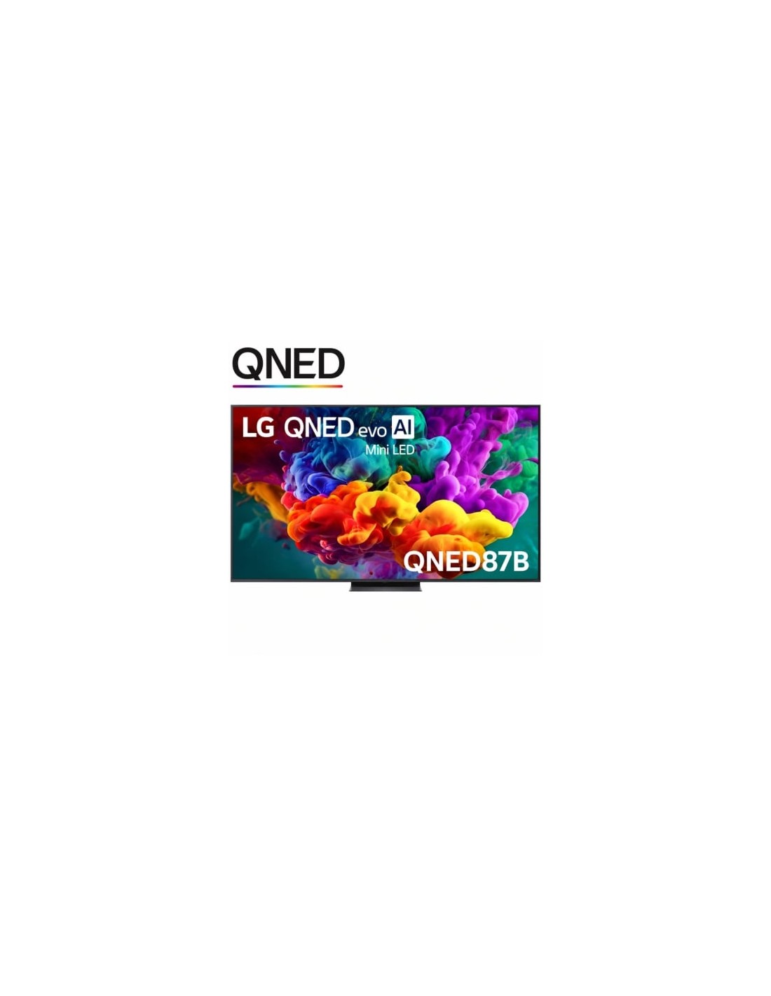 Televisor LG QNED evo AI QNED87 Mini LED 75QNED87B6A 75 pulgadas