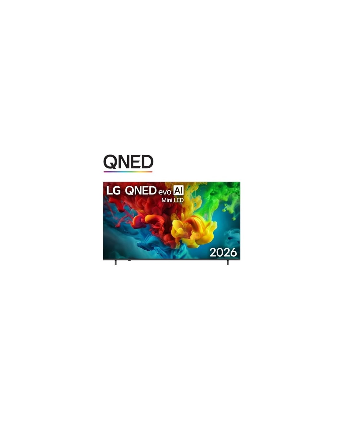 Televisor LG QNED evo AI QNED83B Mini LED 85QNED83B6A 85 pulgadas