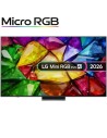 Televisor LG Micro RGB evo AI MRGB86 75MRGB86B6A 75 pulgadas Ultra HD