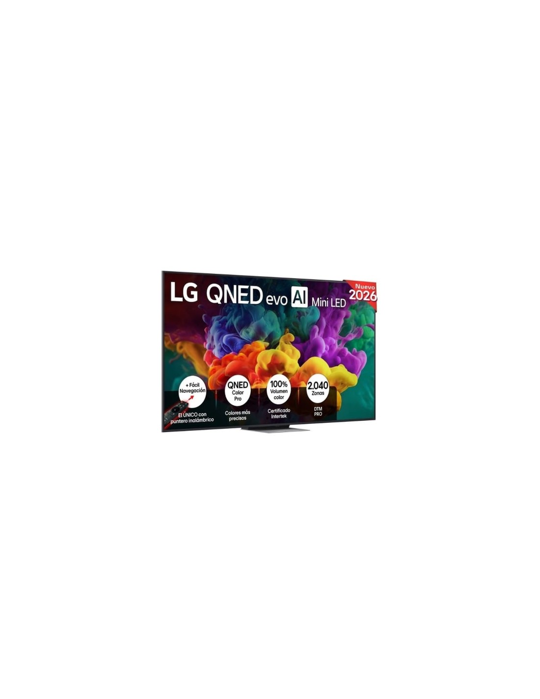 Televisor LG QNED evo AI QNED87 Mini LED 86QNED87B6A 86 pulgadas