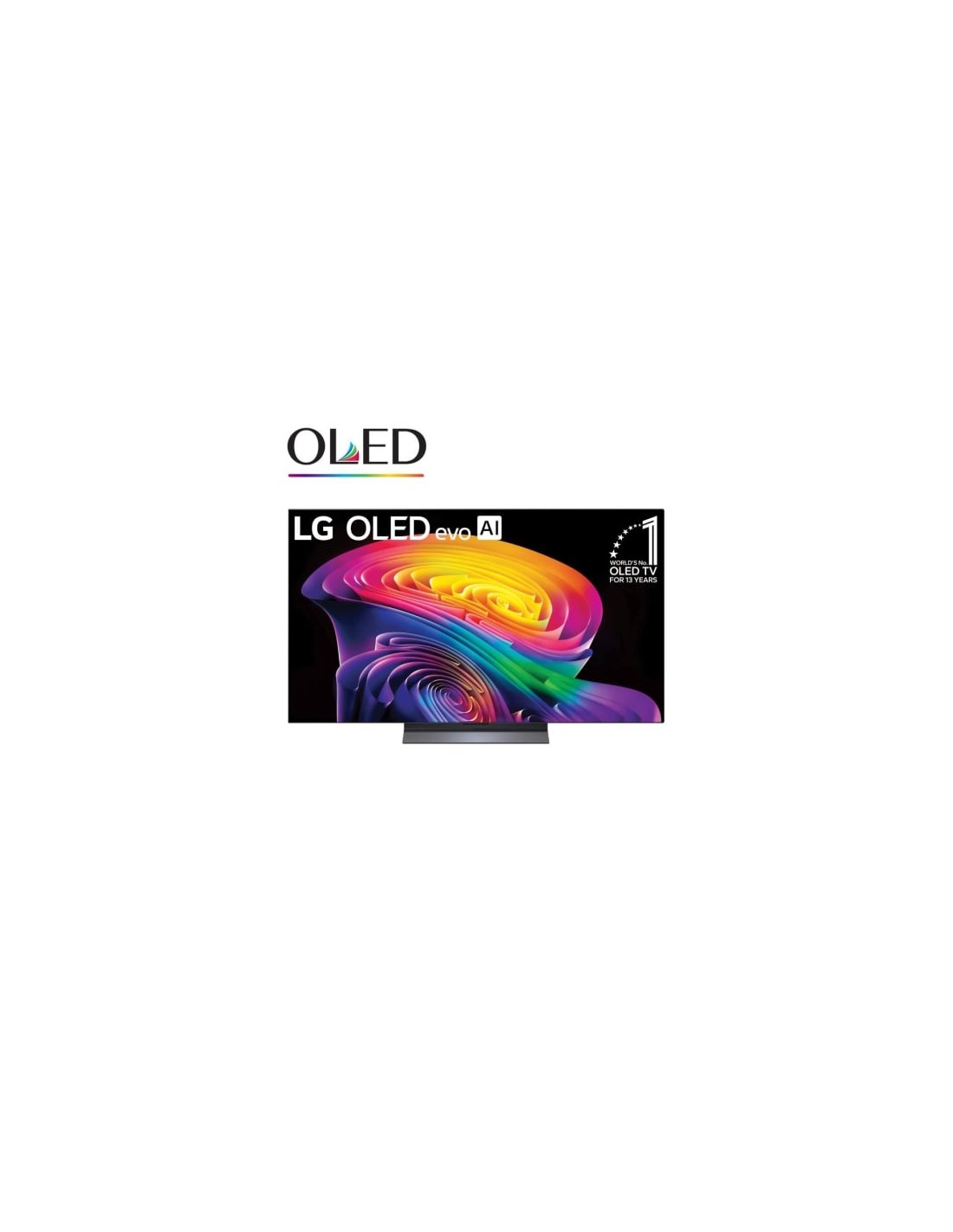 Televisor LG OLED evo AI C6 OLED83C66LB 83 pulgadas Ultra HD 4K Smart