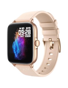 COLMI P28 Plus Dorado Correa Silicona Crema | Smartwatch en Logroño