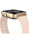 COLMI P28 Plus Dorado Correa Silicona Crema | Smartwatch en Logroño