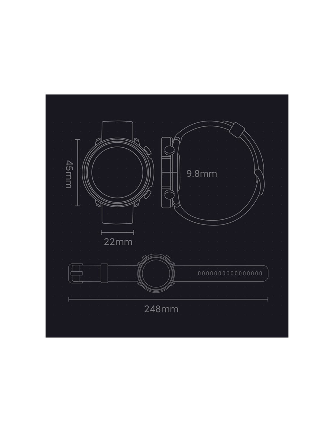 Mibro Watch A1 Negro | Smartwatch en Logroño