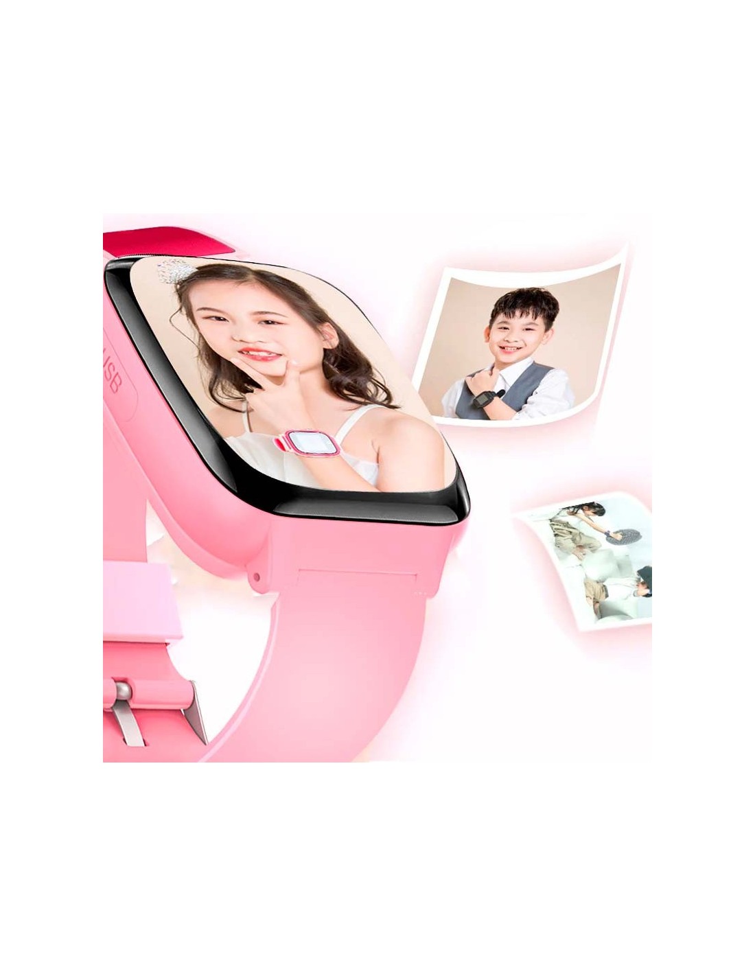 Smartwatch infantil A7 2G Rosa | Smartwatch en Logroño