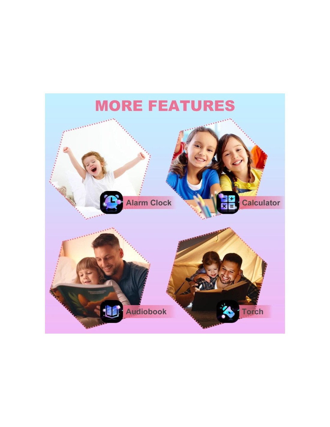 Smartwatch infantil A7 2G Rosa | Smartwatch en Logroño