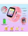 Smartwatch infantil A7 2G Rosa | Smartwatch en Logroño