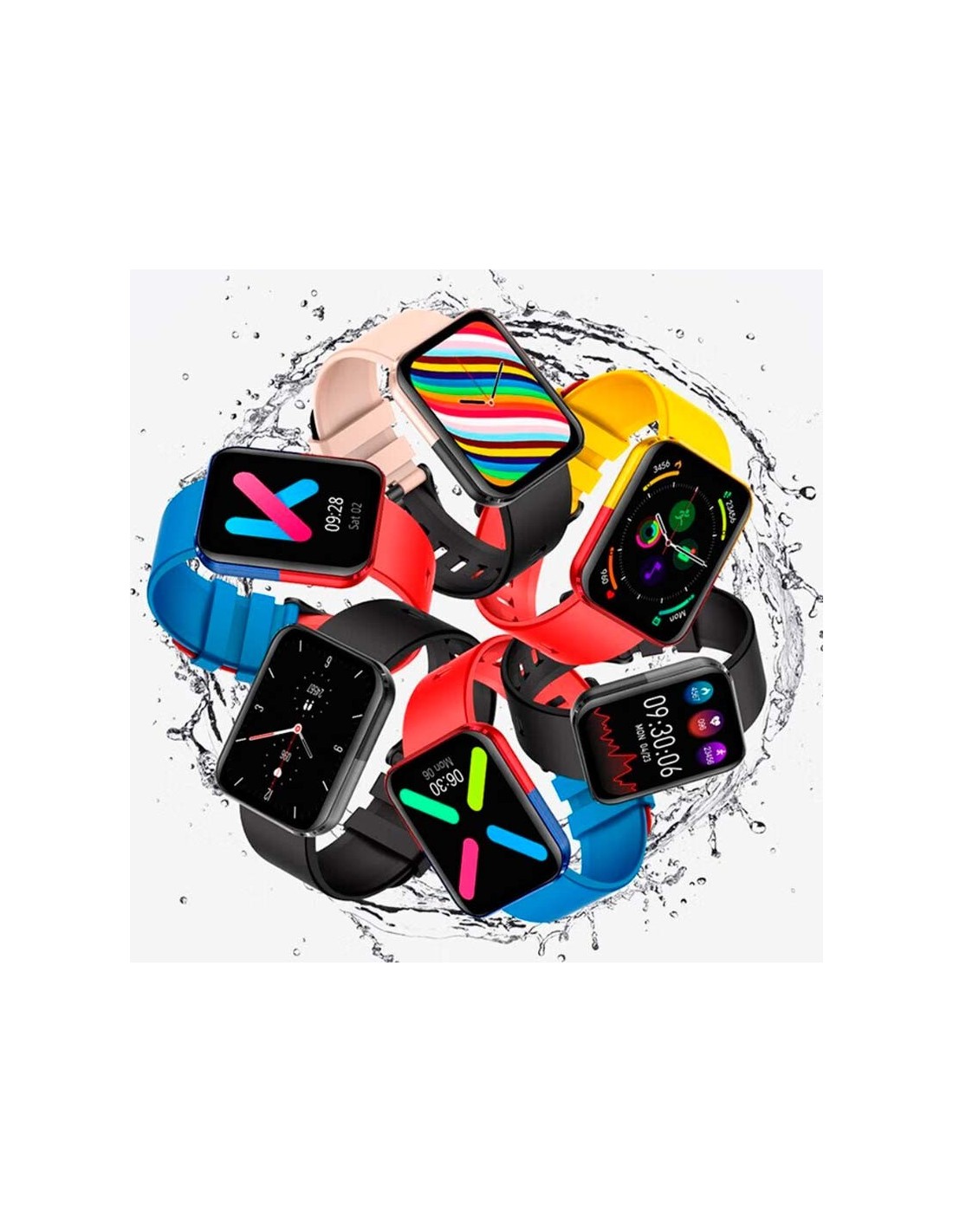 Kumi GT6 Negro/Gris | Smartwatch en Logroño