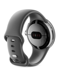 Google Pixel Watch Plata Correa Carbón | Smartwatch en Logroño 2