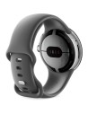 Google Pixel Watch Plata Correa Carbón | Smartwatch en Logroño