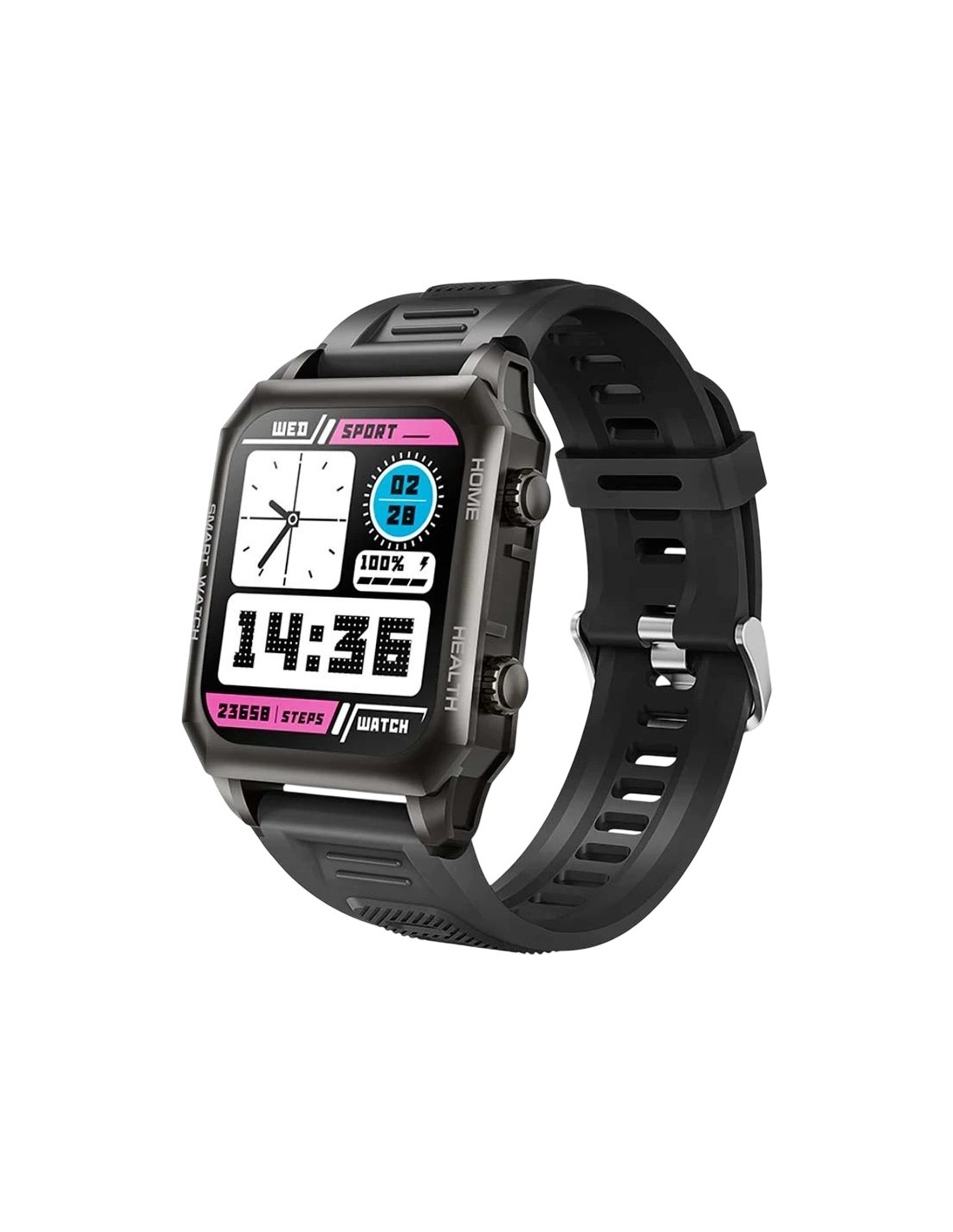 Kumi KU3 Max Negro | Smartwatch en Logroño