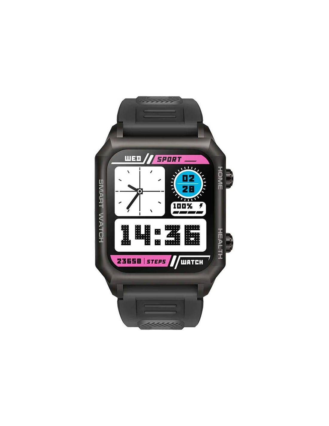 Kumi KU3 Max Negro | Smartwatch en Logroño
