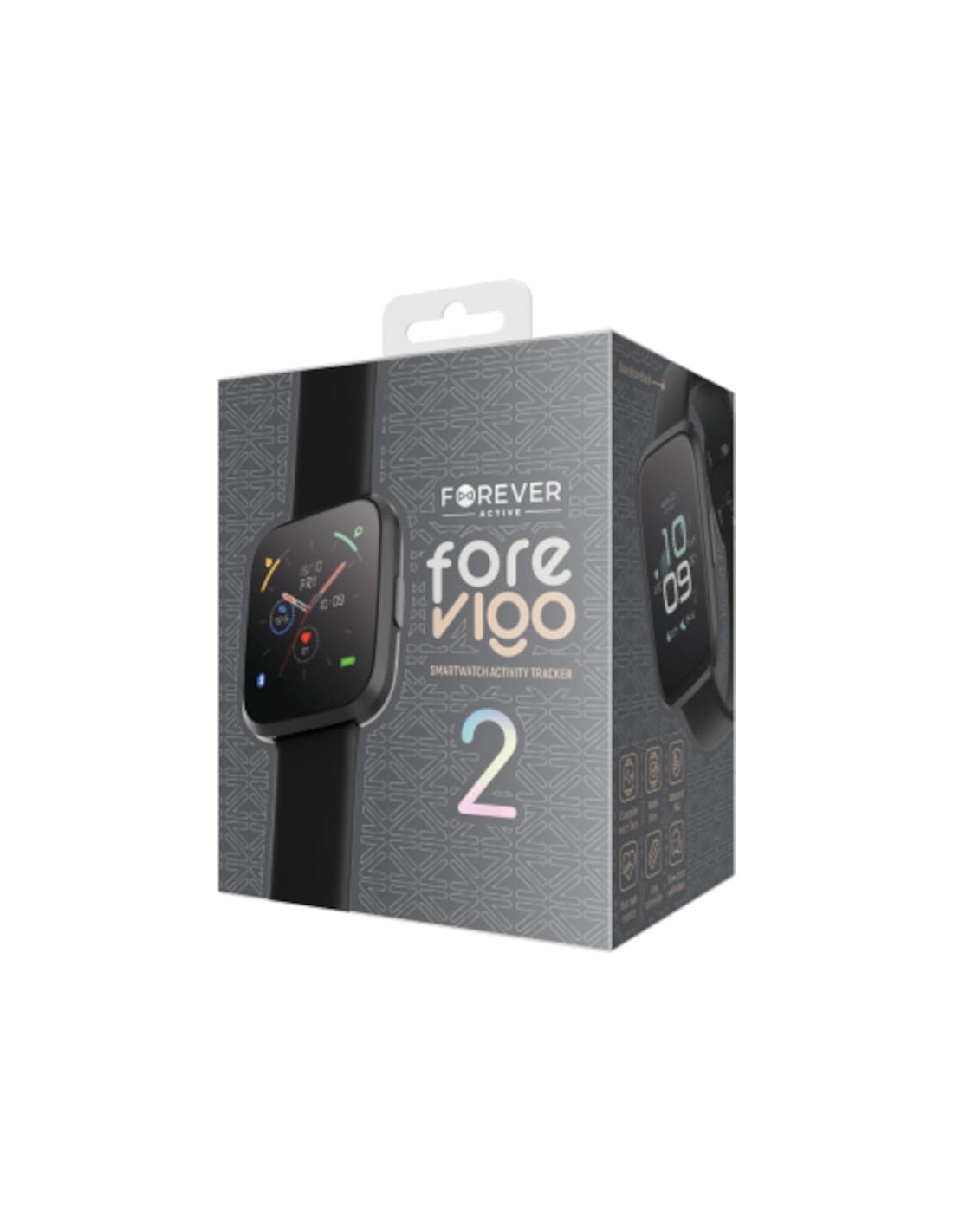 Forever ForeVigo 2 SW-310 Negro | Smartwatch en Logroño